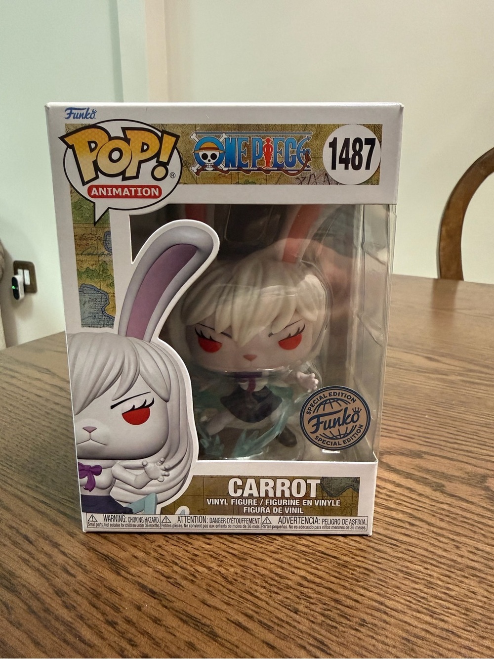 Funko Pop! Animation One Piece Carrot Vinyl Figure #1487